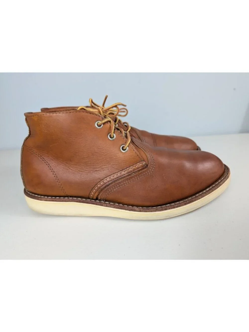 Red Wing brown leather chukka boots men's size 10